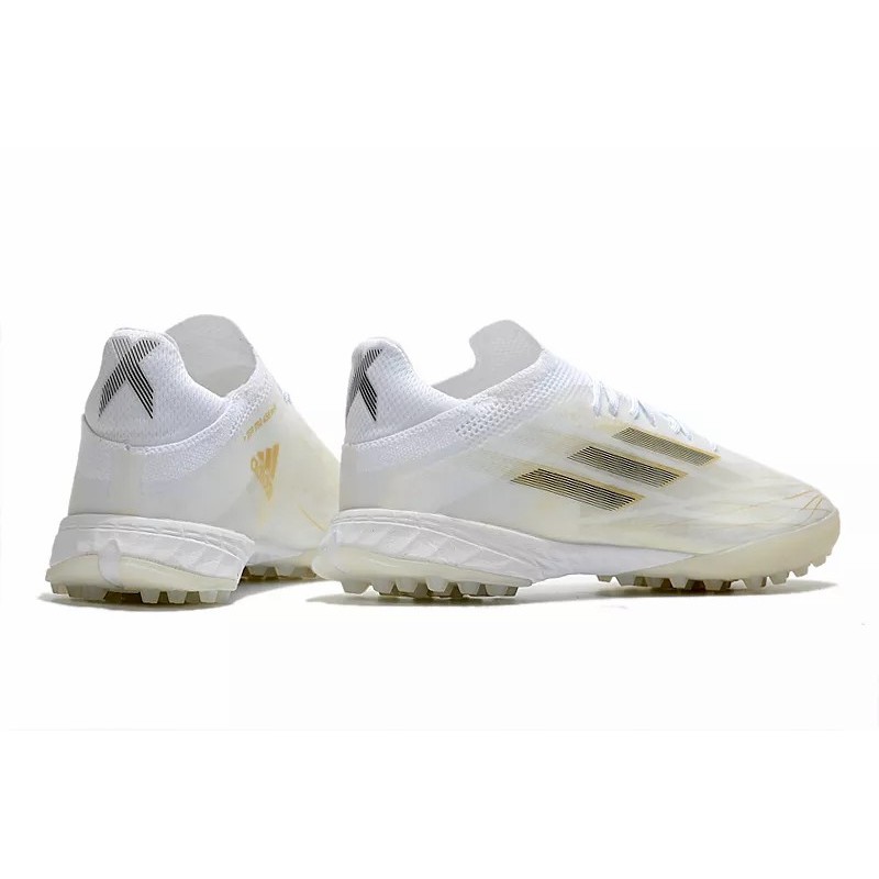 Botas de Fútbol Adidas X Speedflow.1 TF Hombre Blanco&Dorado (#39~#45)