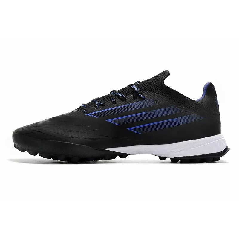 Botas de Fútbol Adidas X Speedflow.1 TF Hombre Negro&Azul (#39~#45)