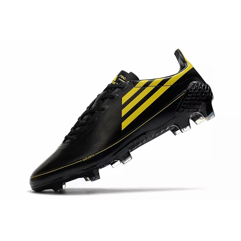 Botas de Fútbol Adidas F50 Ghosted Adizero HT FG Negro&Dorado /  Negro&Amarillo /  Blanco&Rojo  / Fuchsia / Verde / Azul (#39~#45)