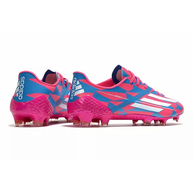 Botas de Fútbol Adidas F50 Ghosted Adizero HT FG Negro&Dorado /  Negro&Amarillo /  Blanco&Rojo  / Fuchsia / Verde / Azul (#39~#45)