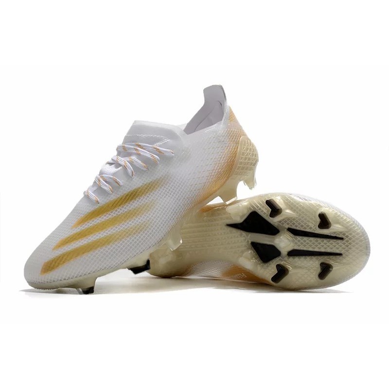 Botas de Fútbol Adidas X Ghosted .1 TF Blanco&Dorado(#39~#45)