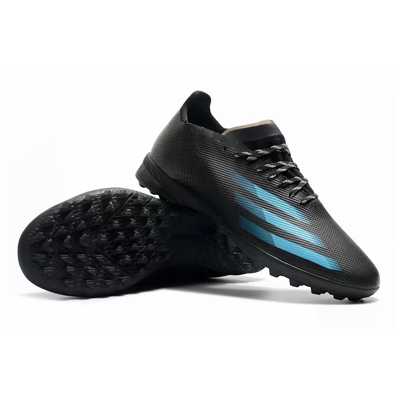 Botas de Fútbol Adidas X Ghosted .1 TF Negro&Azul (#39~#45)