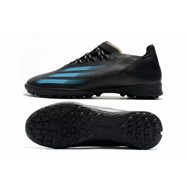 Botas de Fútbol Adidas X Ghosted .1 TF Negro&Azul (#39~#45)