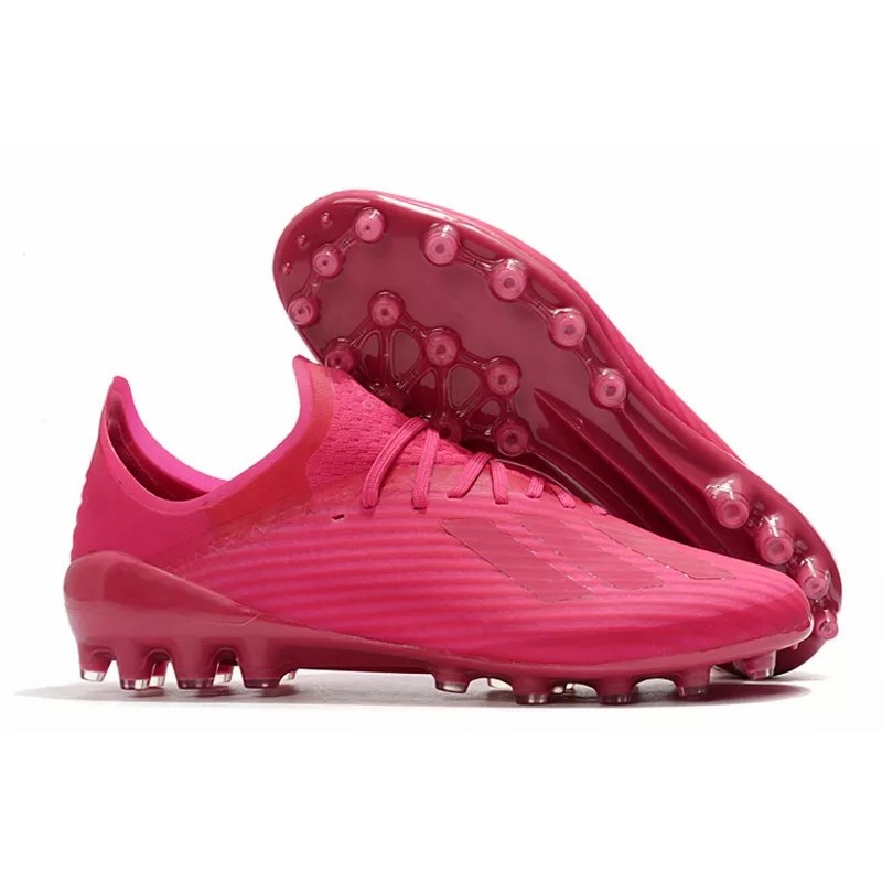 Botas de Fútbol Adidas X 19.1 AG Hombre Fucsia (#39~#45)