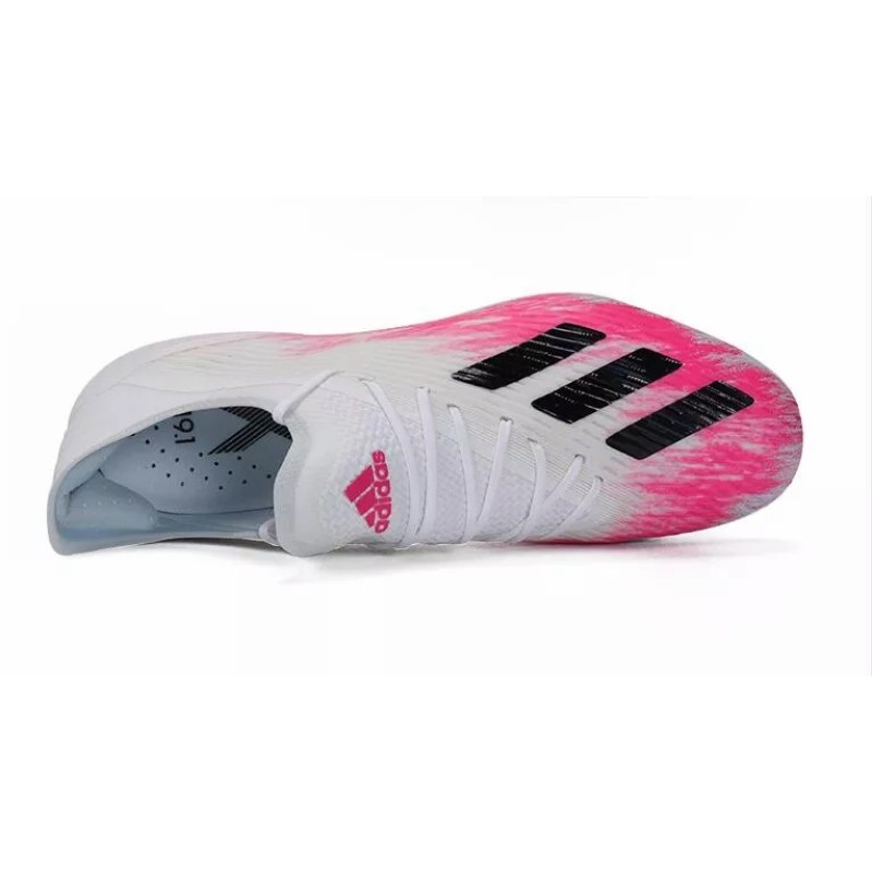 Botas de Fútbol Adidas X 19.1 FG Blanco&Rosa (#39~#45)