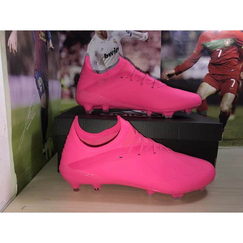 Botas de Fútbol Adidas X 19.1 FG Hombre Fuscia (#38~#45)