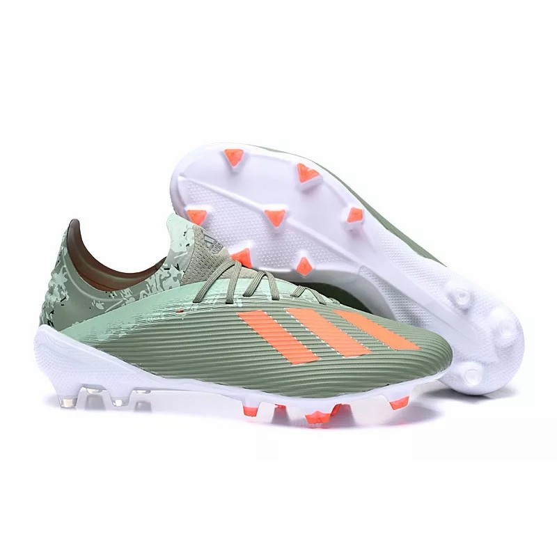 Botas de Fútbol Adidas X 19.1 FG Verde Camuflaje (#38~#45) Botas de Fútbol Adidas X 19.1 FG Verde Camuflaje (#38~#45)