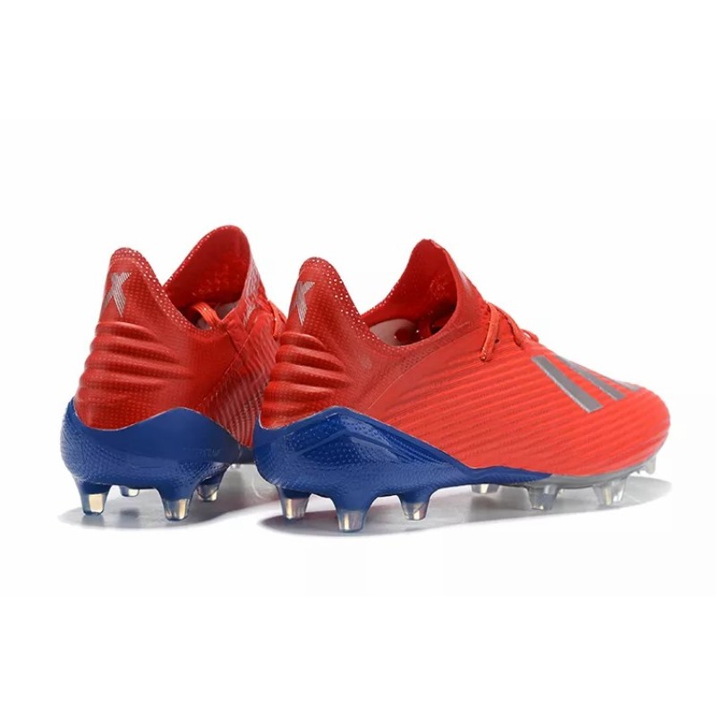 Botas de Fútbol Adidas X 19.1 FG Hombre Rojo (#39~#45)