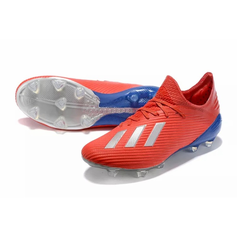 Botas de Fútbol Adidas X 19.1 FG Hombre Rojo (#39~#45)