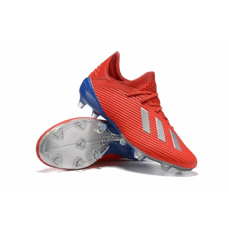 Botas de Fútbol Adidas X 19.1 FG Hombre Rojo (#39~#45)