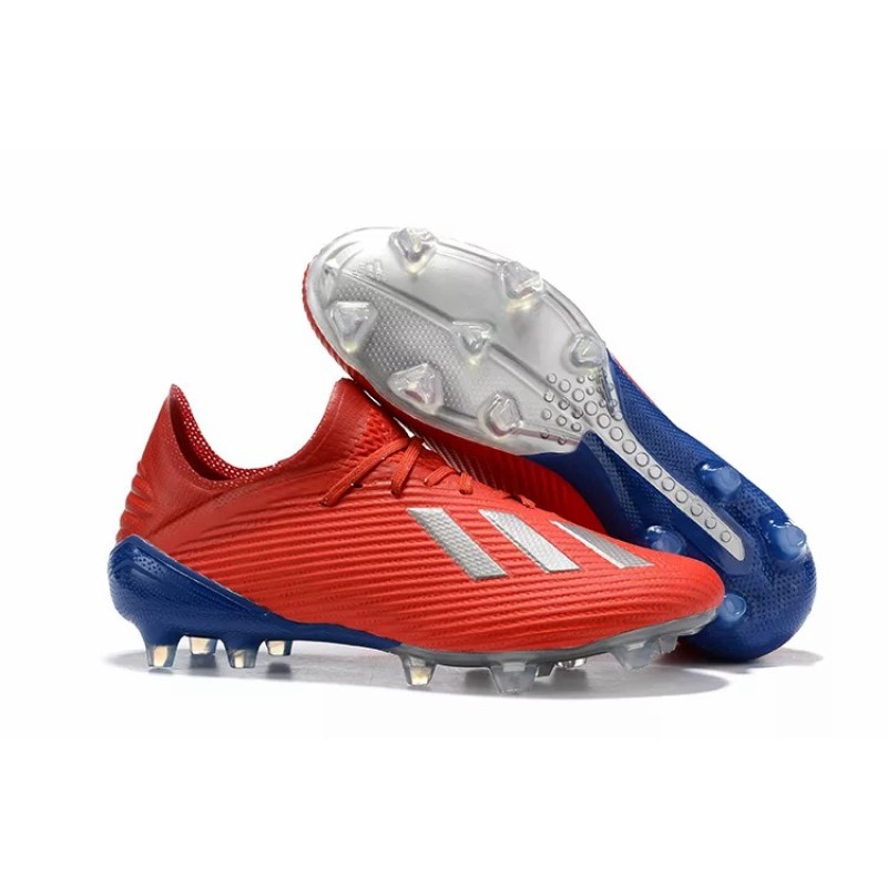 Botas de Fútbol Adidas X 19.1 FG Hombre Rojo (#39~#45)