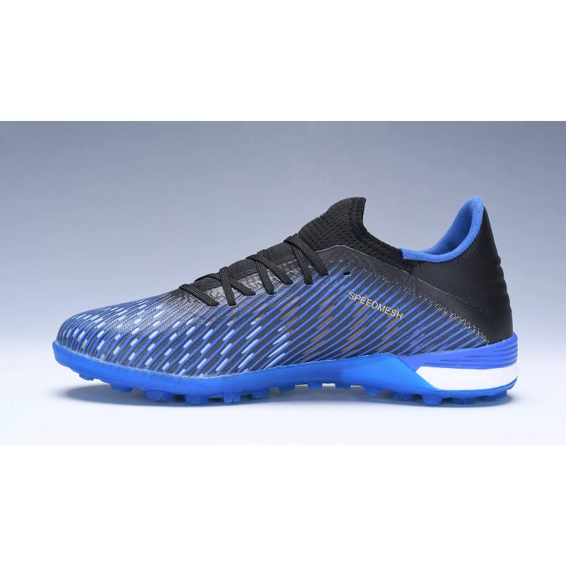 Botas de Fútbol Adidas X 19.1 TF Azul&Negro&Dorado (#38~#45)