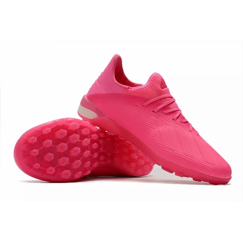 Botas de Fútbol Adidas X 19.1 TF Hombre Rosa / Blanco / Azul&Blanco / Verde / Azul&Dorado / Plateado / Azul Claro (#39~#45)