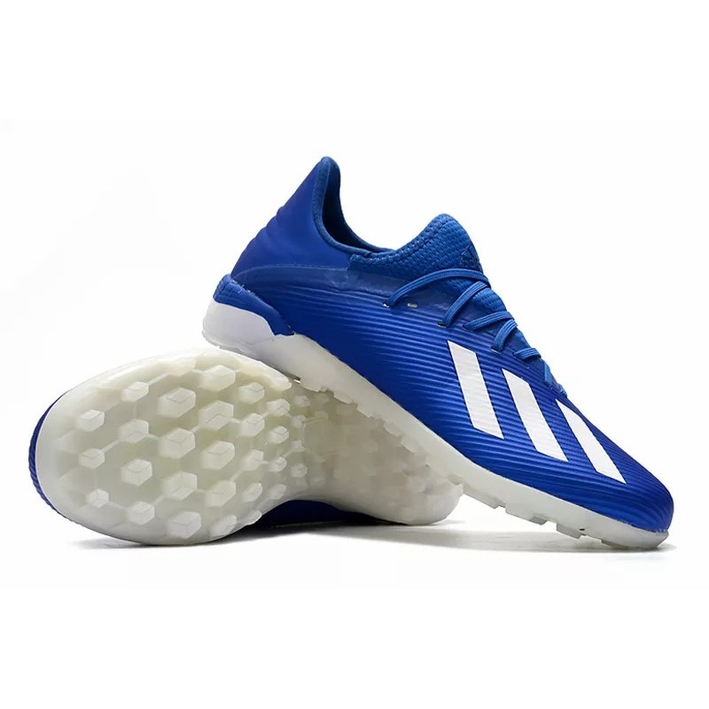 Botas de Fútbol Adidas X 19.1 TF Hombre Rosa / Blanco / Azul&Blanco / Verde / Azul&Dorado / Plateado / Azul Claro (#39~#45)