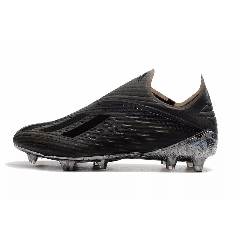 Botas de Fútbol Adidas X 19 FG Negro Metalizado (#35~#45)