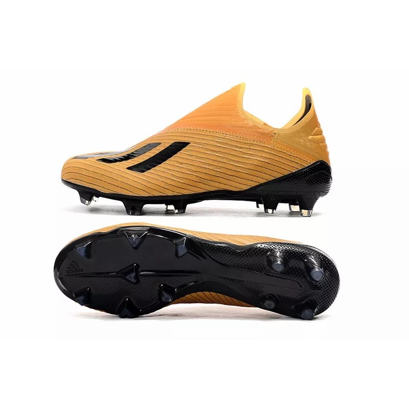 Botas de Fútbol Adidas X 19 FG Hombre Caqui (#39~#45)