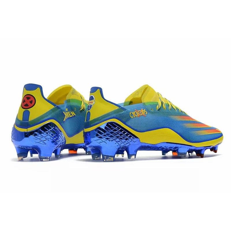 Botas de Fútbol Adidas X GHOSTED.1 FG Hombre Azul&Amarillo Marvel X-MEN / Negro (#39~#45)