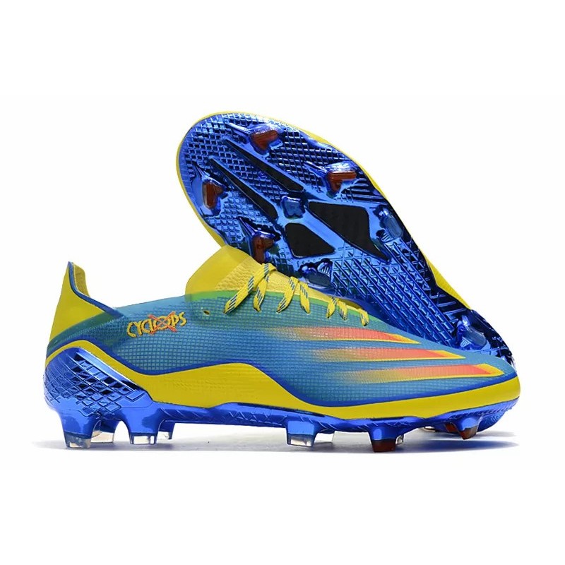 Botas de Fútbol Adidas X GHOSTED.1 FG Hombre Azul&Amarillo Marvel X-MEN / Negro (#39~#45)