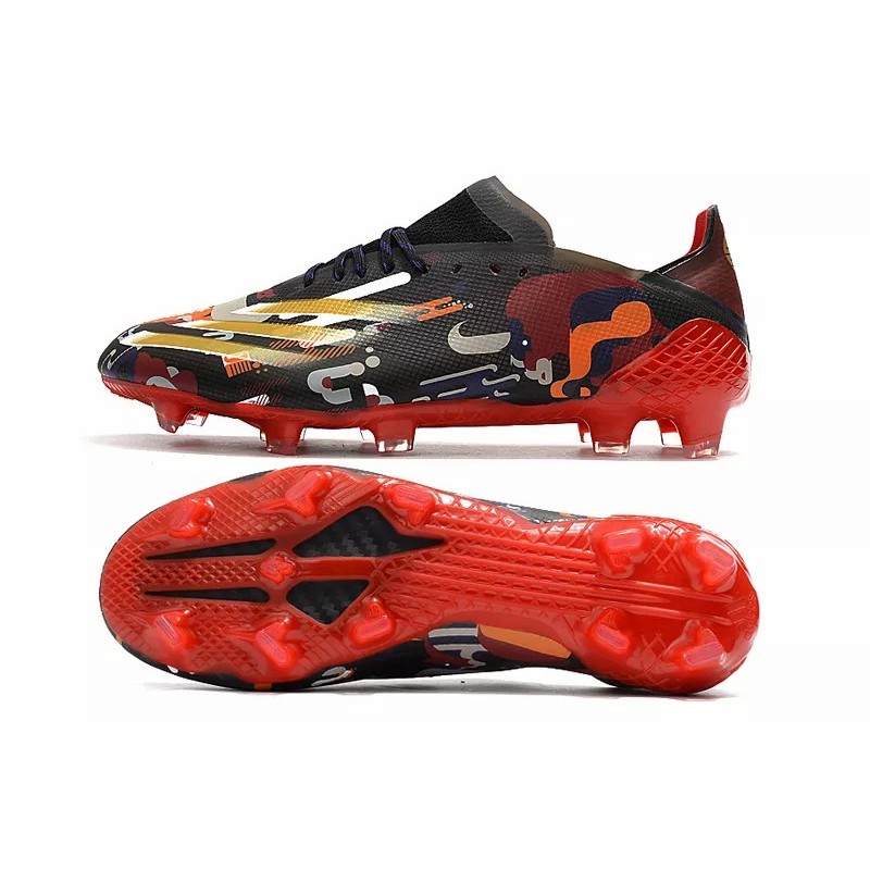 Botas de Fútbol Adidas X GHOSTED.1 FG Hombre Azul&Amarillo Marvel X-MEN / Negro (#39~#45)