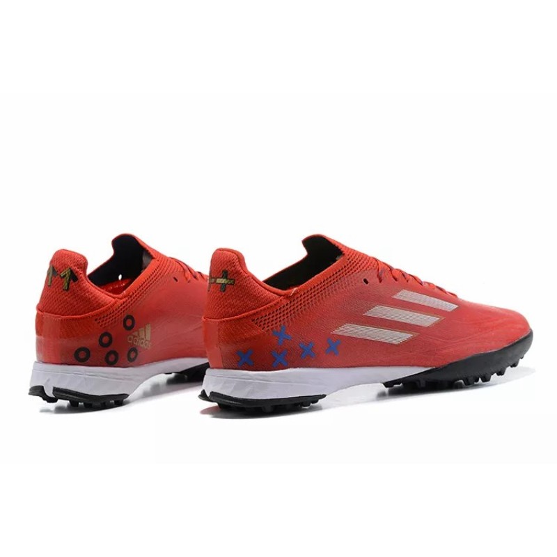 Botas de Fútbol Adidas X Speedflow.1 TF Hombre Rojo (#39~#45)