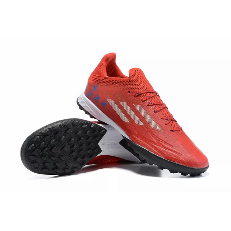 Botas de Fútbol Adidas X Speedflow.1 TF Hombre Rojo (#39~#45)