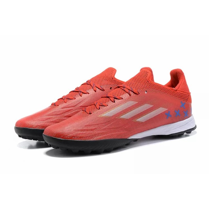 Botas de Fútbol Adidas X Speedflow.1 TF Hombre Rojo (#39~#45)