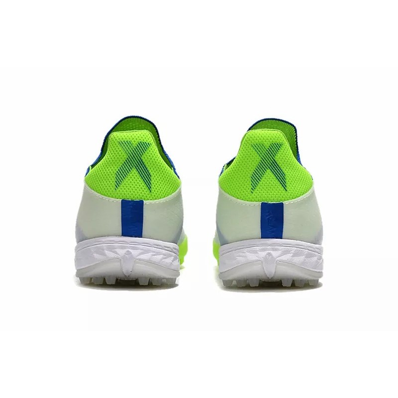 Botas de Fútbol Adidas X Speedflow.1 TF Hombre Blanco&Amarillo Fluorescente&Azul (#39~#45)