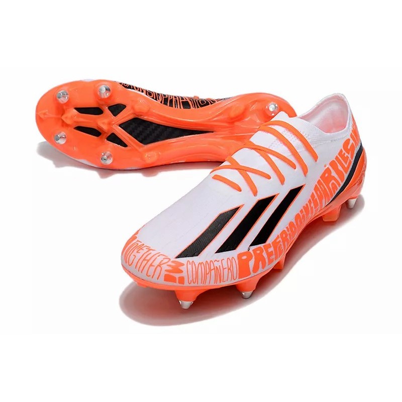 Botas de Fútbol Adidas X Speedportal.1 SG Hombre Blanco&Negro / Plateado / Rosa / Negro / Celeste / Blanco&Naranja / Blanco Puro / Naranja / Verde Fluorescente (#39~#45)