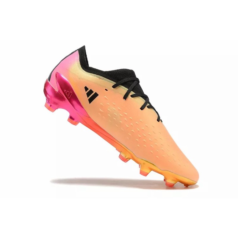 Botas de Fútbol Adidas X Speedportal .1 FG Copa Mundial 2022 Hombre Naranja&Negras Rayas (#39~#45)