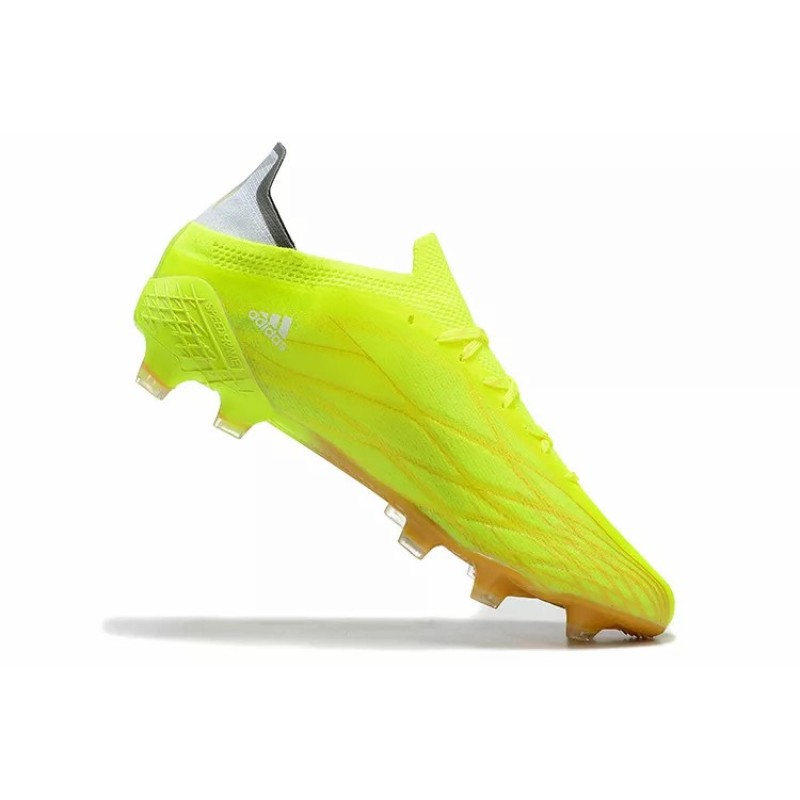 Botas de Fútbol Adidas X Speedflow FG Hombre Amarillo Fluorescente&Azul