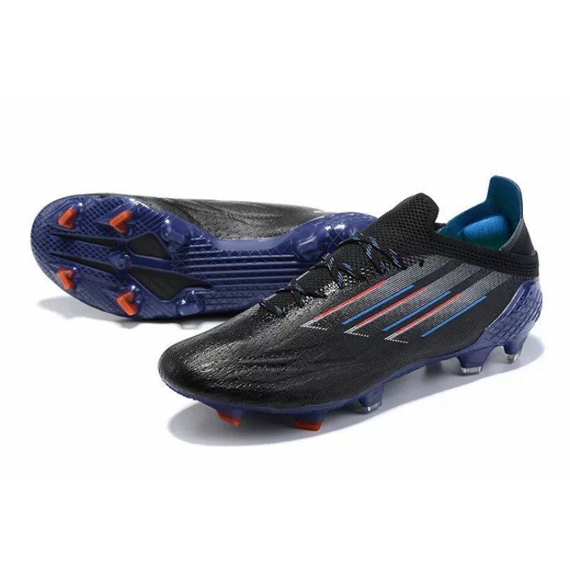 Botas de Fútbol Adidas X Speedflow FG con Cordones Hombre Negro&Azul&Rojo (#39~#45)