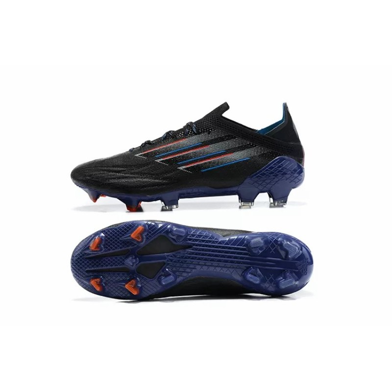 Botas de Fútbol Adidas X Speedflow FG con Cordones Hombre Negro&Azul&Rojo (#39~#45)