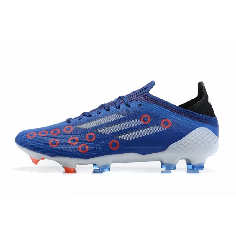 Botas de Fútbol Adidas X Speedflow FG Hombre Azul con Círculo y Cruz (#39~#45)