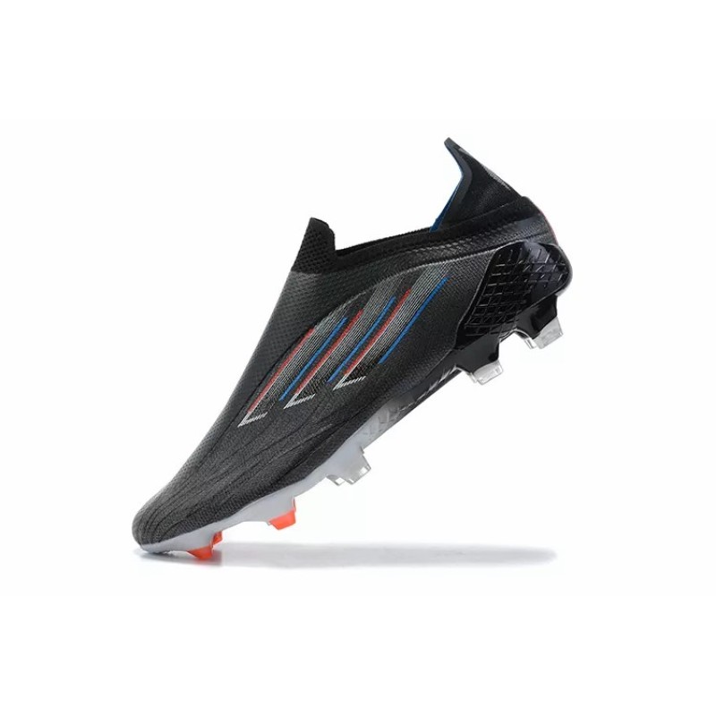 Botas de Fútbol Adidas X Speedflow FG Hombre Negro&Azul&Rojo (#39~#45)