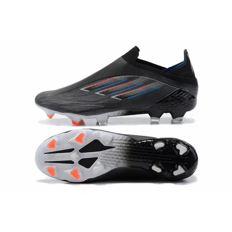 Botas de Fútbol Adidas X Speedflow FG Hombre Negro&Azul&Rojo (#39~#45)