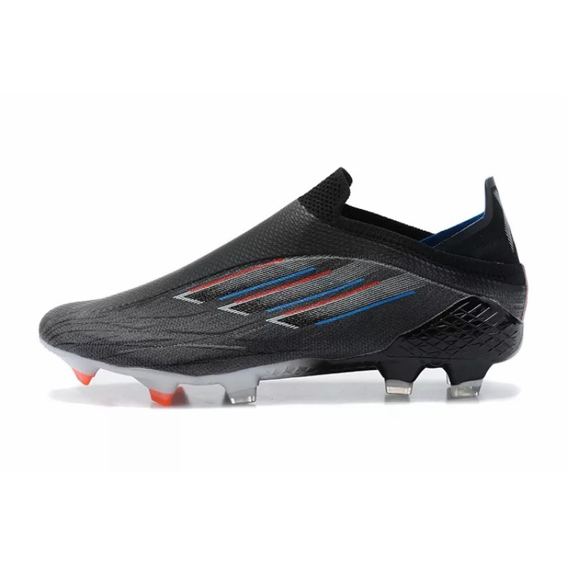 Botas de Fútbol Adidas X Speedflow FG Hombre Negro&Azul&Rojo (#39~#45)