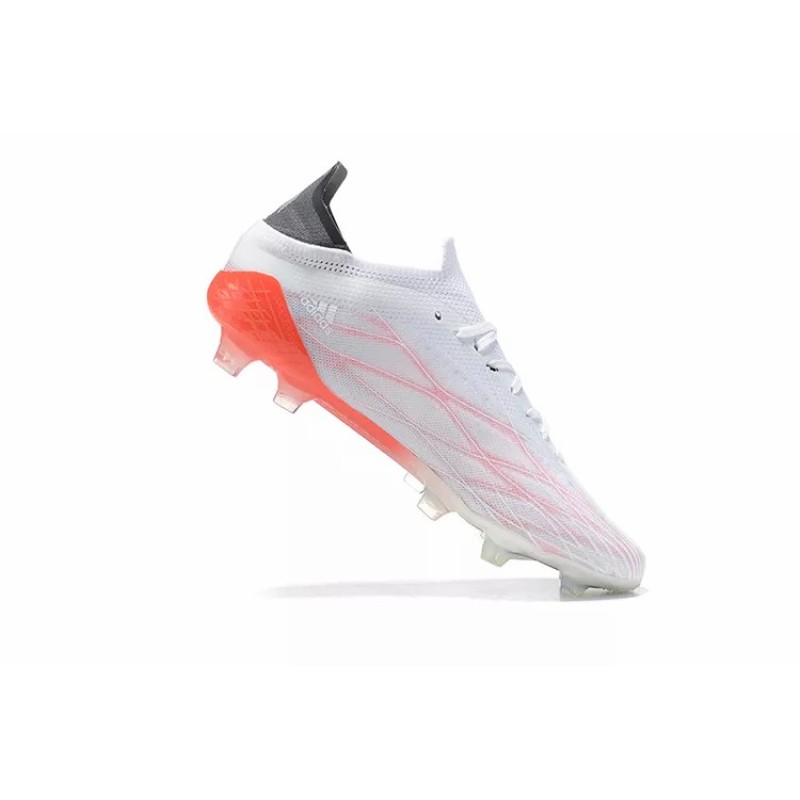 Botas de Fútbol Adidas X Speedflow FG Hombre Blanco&Naranja (#39~#45)