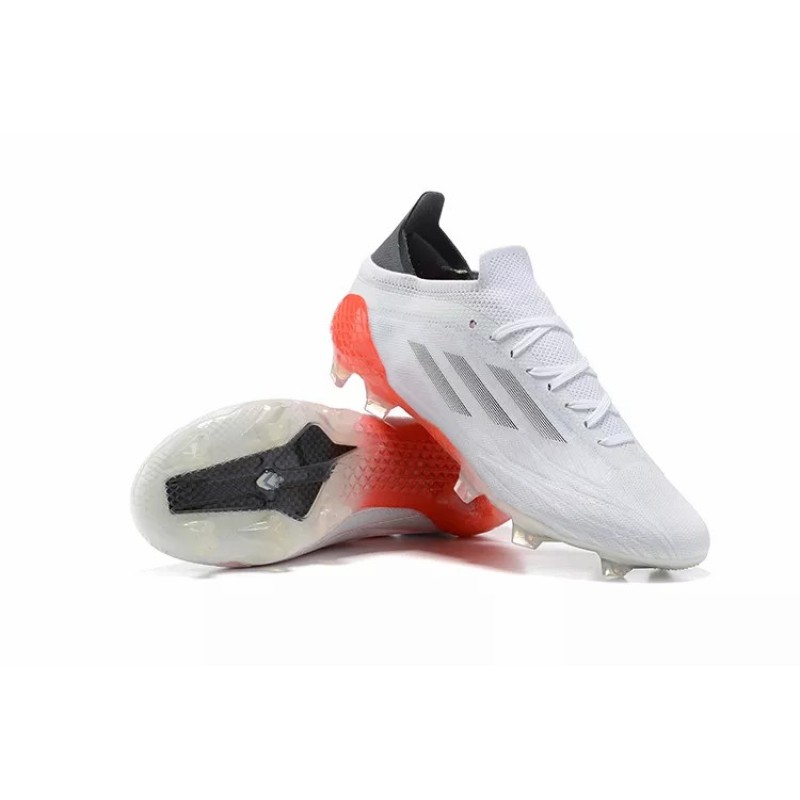 Botas de Fútbol Adidas X Speedflow FG Hombre Blanco&Naranja (#39~#45)