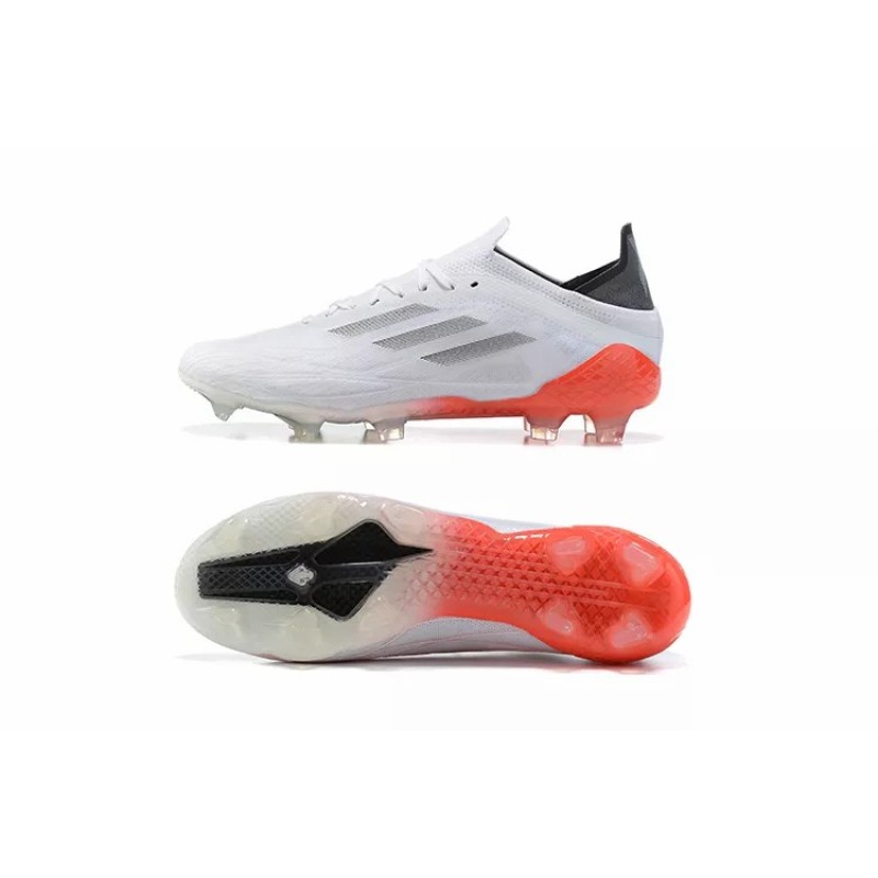 Botas de Fútbol Adidas X Speedflow FG Hombre Blanco&Naranja (#39~#45)