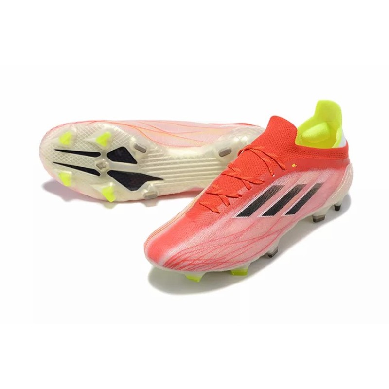 Botas de Fútbol Adidas X Speedflow FG Hombre Rojo Anaranjado (#39~#45)
