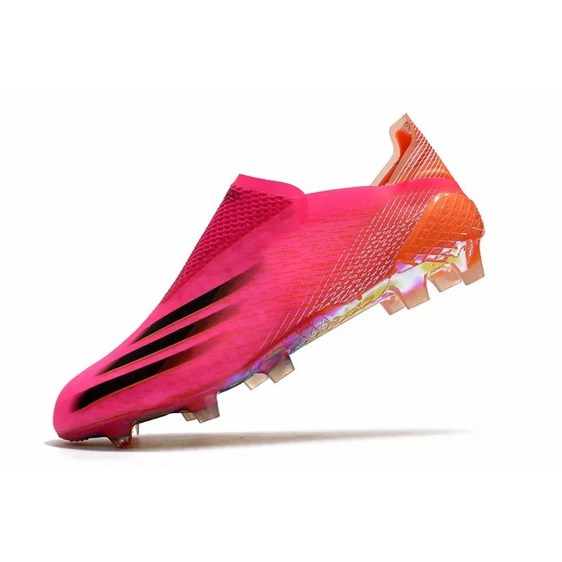Botas de Fútbol Adidas X Ghosted FG Hombre Azul&Amariilo / Rosa / Blanco&Plateado (#39~#45)