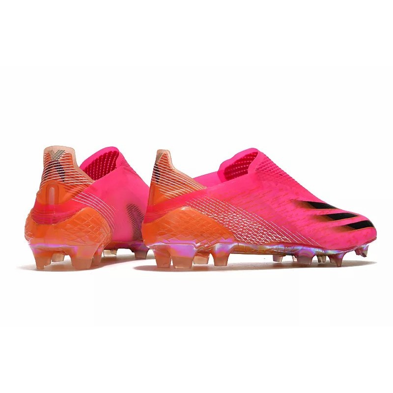 Botas de Fútbol Adidas X Ghosted FG Hombre Azul&Amariilo / Rosa / Blanco&Plateado (#39~#45)