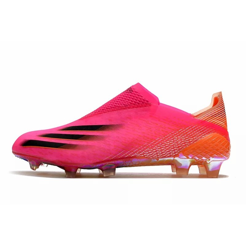 Botas de Fútbol Adidas X Ghosted FG Hombre Azul&Amariilo / Rosa / Blanco&Plateado (#39~#45)