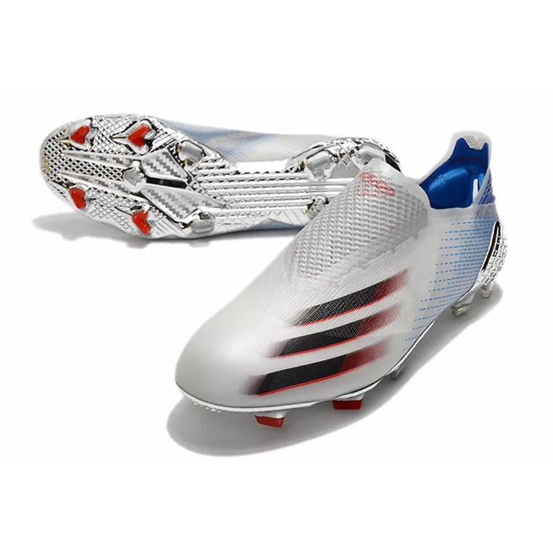 Botas de Fútbol Adidas X Ghosted FG Hombre Azul&Amariilo / Rosa / Blanco&Plateado (#39~#45)