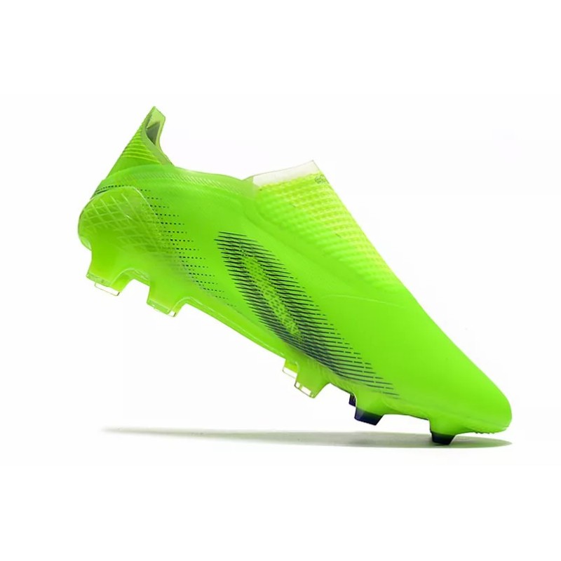 Botas de Fútbol Adidas X Ghosted FG Hombre Verde Fluorescente (#39~#45)