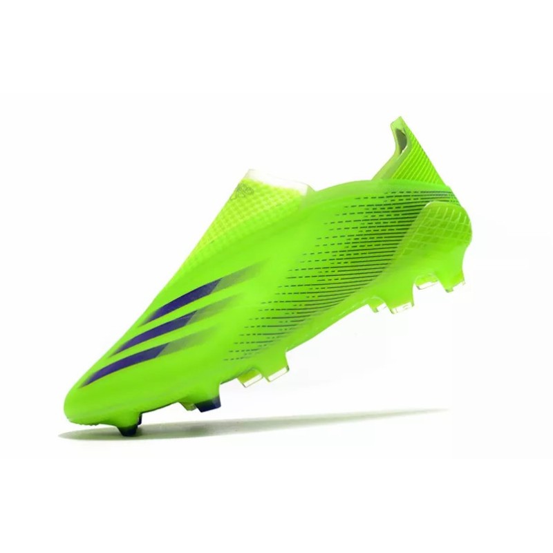 Botas de Fútbol Adidas X Ghosted FG Hombre Verde Fluorescente (#39~#45)