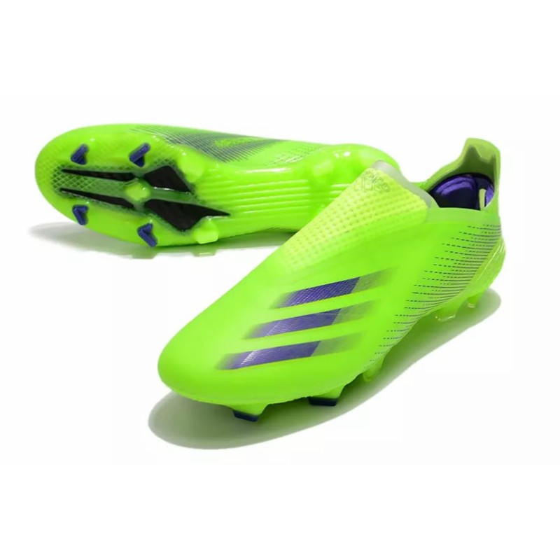 Botas de Fútbol Adidas X Ghosted FG Hombre Verde Fluorescente (#39~#45)