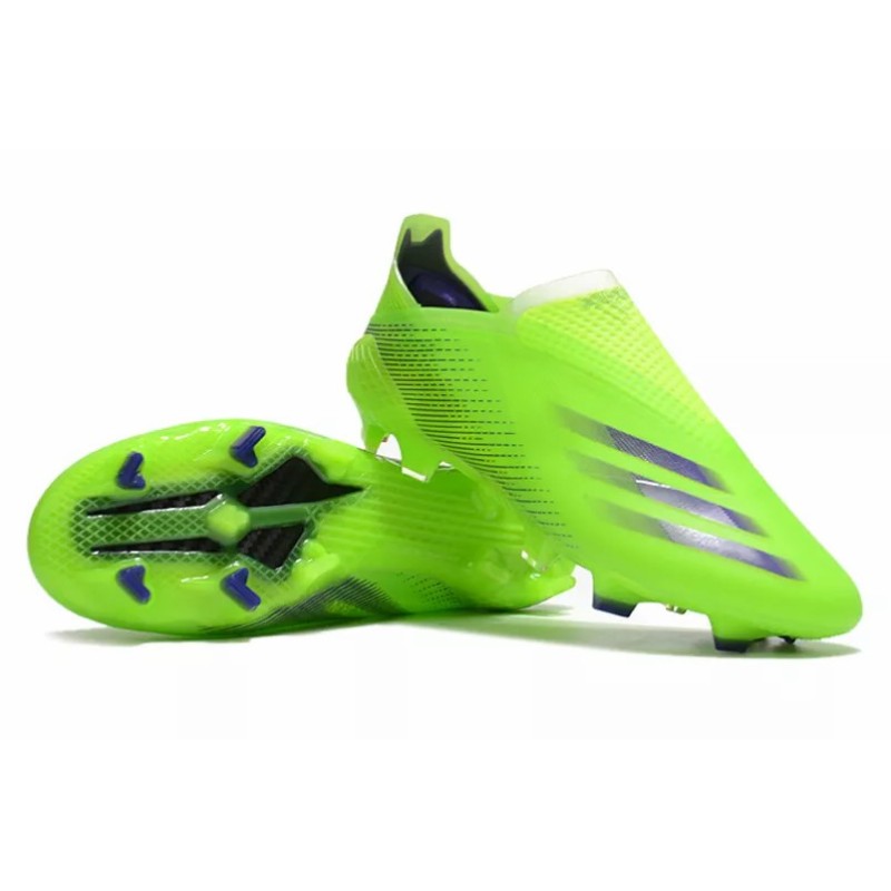 Botas de Fútbol Adidas X Ghosted FG Hombre Verde Fluorescente (#39~#45)