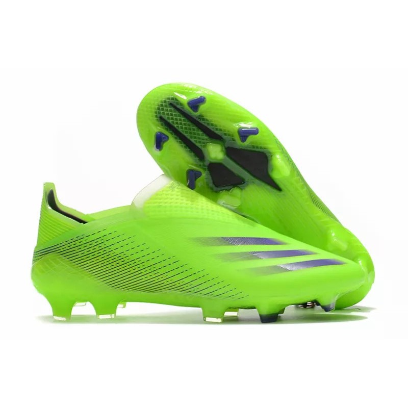 Botas de Fútbol Adidas X Ghosted FG Hombre Verde Fluorescente (#39~#45)