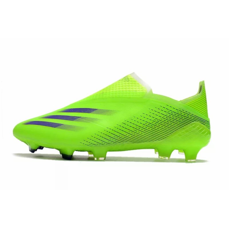 Botas de Fútbol Adidas X Ghosted FG Hombre Verde Fluorescente (#39~#45)